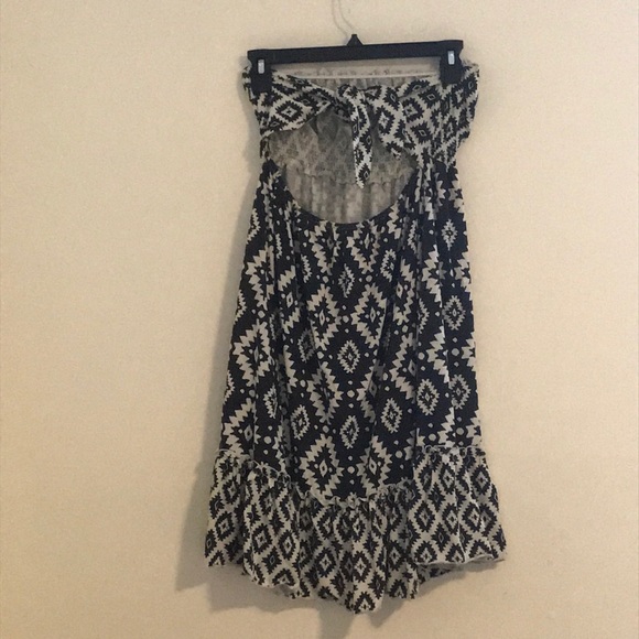 Aztec Strapless Dress - Picture 4 of 4